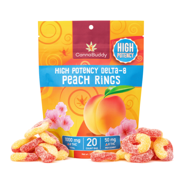 Buy Peach Ring Edibles 1000mg 